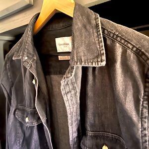 Jean Shirt Black | GoodFellow | Medium
